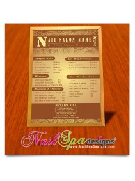 Menu Board #026