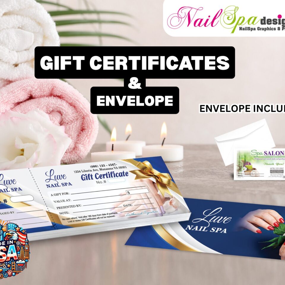 Gift Certificates 001-025