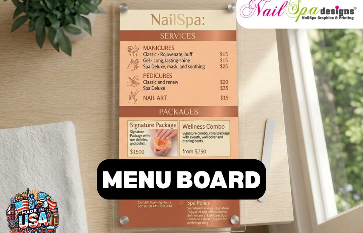 Menu Board 001-025