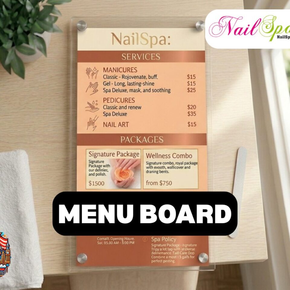 Menu Board 001-025